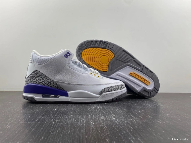 Kobe PE Jordan Retro 3 Bryant 869802-907 0729